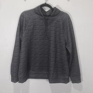 Lane Bryant Livi Women's Active Long Sleeve Grey Performance Jacket Size 14/16